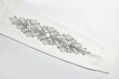 Chrome Hearts Men's Long-Sleeve T-shirt Sweatshirt K8005